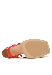 MICHAEL Michael Kors Sandały Paola Platform Sandal 40S3PLHS2L Różowy. Kolor: różowy. Materiał: skóra. Obcas: na platformie