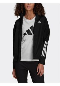 Adidas - adidas Kurtka przejściowa BSC 3-Stripes RAIN.RDY H65759 Czarny Regular Fit. Kolor: czarny. Materiał: syntetyk #3