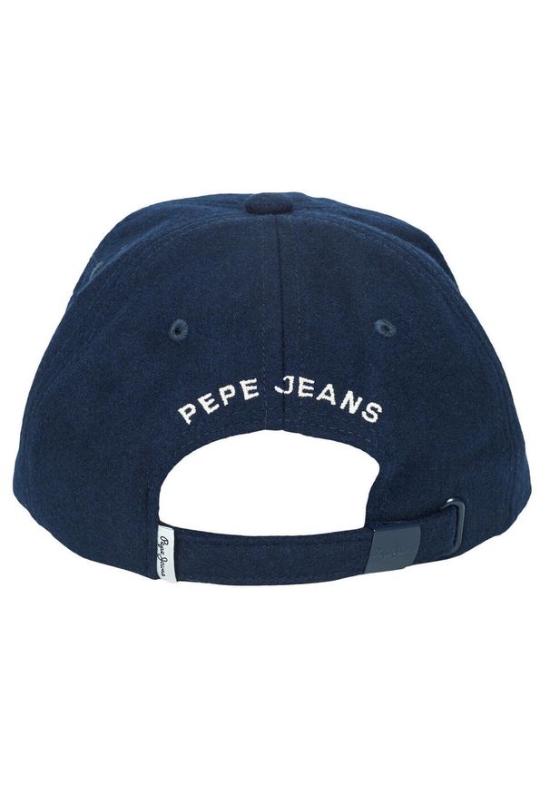 Czapka Pepe Jeans Watson. Kolor: niebieski, biały, wielokolorowy