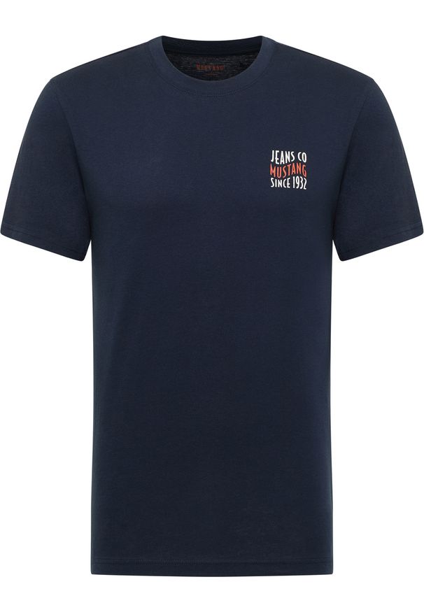 Męski T-Shirt Mustang Style Austin Dark Sapphire 1016267 4136