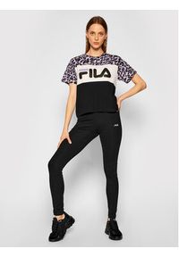 Fila Legginsy Edwina 687603 Czarny Slim Fit. Kolor: czarny. Materiał: bawełna #2