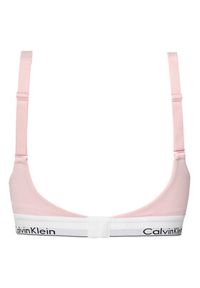 Calvin Klein Underwear Biustonosz top 000QF7900E Różowy. Kolor: różowy. Materiał: bawełna