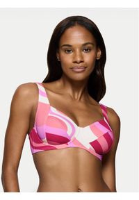 Triumph Góra od bikini Summer Mix & Match 10214535 Różowy. Kolor: różowy. Materiał: syntetyk