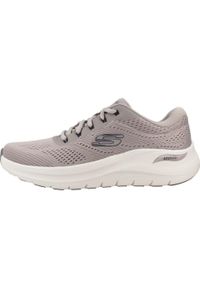 skechers - Tenisówki Skechers Model Arch Fit 2.0 Kolor Beżowy. Kolor: beżowy, szary. Materiał: tkanina. Sport: turystyka piesza