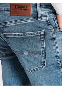 Tommy Jeans Szorty jeansowe Scanton DM0DM12742 Granatowy Slim Fit. Kolor: niebieski. Materiał: bawełna #3