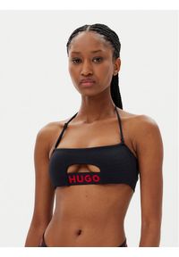 Hugo - HUGO Góra od bikini Dotti 50540224 Czarny. Kolor: czarny. Materiał: syntetyk