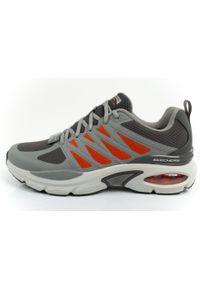 skechers - Buty sportowe męskie Skechers Skech-Air Ventura-Revell. Kolor: szary, czerwony, wielokolorowy. Szerokość cholewki: normalna