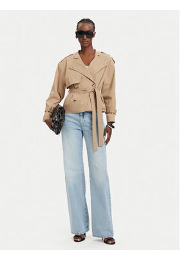 Patrizia Pepe Jeansy 2P1772/D070-CB21 Niebieski jasny Straight Fit. Kolor: niebieski