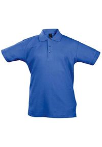 SOL'S - Koszulka Polo Dla Dzieci/dzieci Summer II. Typ kołnierza: polo. Kolor: niebieski #1