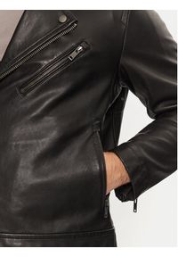 BOSS Kurtka skórzana Jolush 50530258 Czarny Regular Fit. Kolor: czarny. Materiał: skóra #2