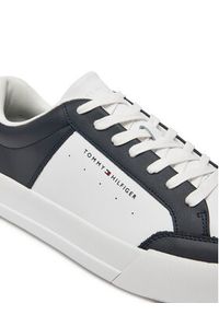 TOMMY HILFIGER - Tommy Hilfiger Sneakersy Th Court Mix Lth FM0FM05489 Kolorowy. Materiał: skóra. Wzór: kolorowy #6