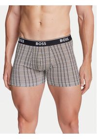 BOSS Komplet 3 par bokserek 50531685 Kolorowy. Materiał: bawełna. Wzór: kolorowy #6