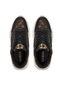 Guess Sneakersy Samnie FLFSAM FAL12 Czarny. Kolor: czarny. Materiał: skóra #6