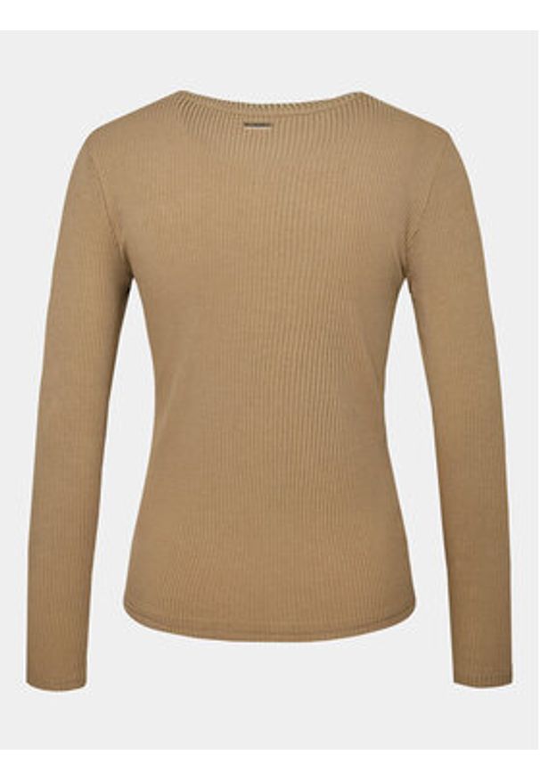 Athlecia Bluzka Lankae W L/S Tee EA231522 Szary Regular Fit. Kolor: szary. Materiał: bawełna