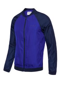 Wrangler - KURTKA WRANGLER BOMBER SURF BLUE W4745XC6U. Kolor: niebieski #5