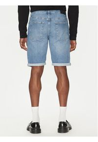 Calvin Klein Szorty jeansowe K10K114079 Niebieski Slim Fit. Kolor: niebieski. Materiał: bawełna #3
