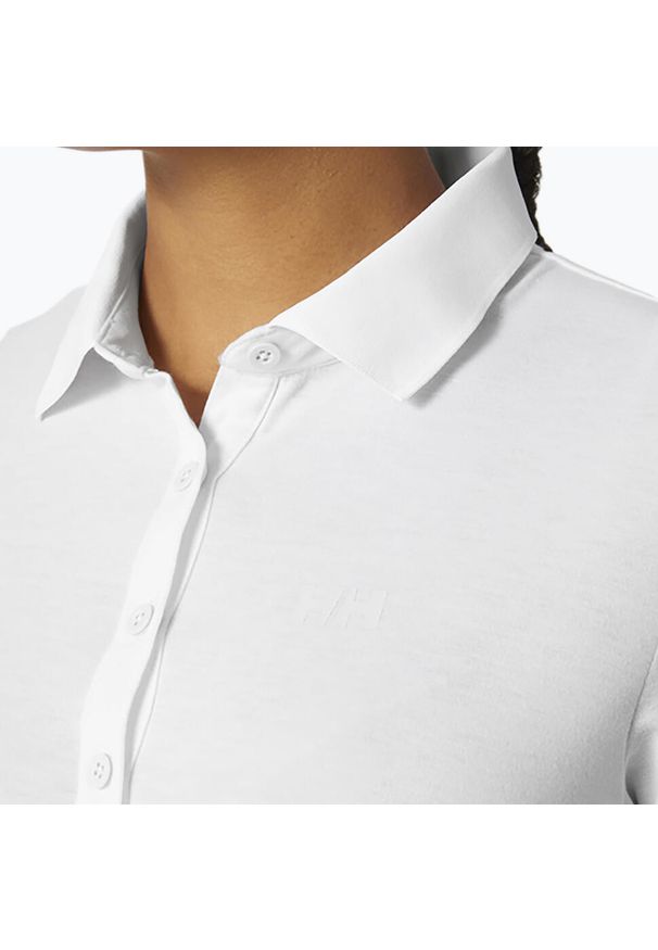 Koszulka polo damska Helly Hansen Siren Polo. Typ kołnierza: polo. Kolor: biały