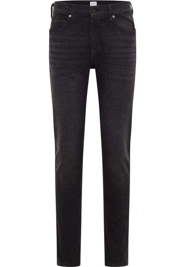 Męskie Spodnie Jeansowe Mustang Style Frisco Skinny Denim Black 1016306 4000 803