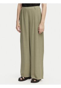only - ONLY Spodnie materiałowe Lemmia 15370398 Zielony Regular Fit. Kolor: zielony. Materiał: wiskoza #1