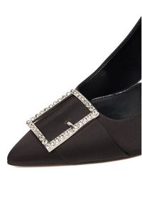 Nine West Szpilki CEO-LUBNA-01 Czarny. Kolor: czarny. Materiał: materiał. Obcas: na szpilce #7
