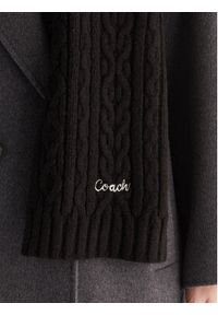 Coach Szalik CCL89 Czarny. Kolor: czarny. Materiał: poliester #2