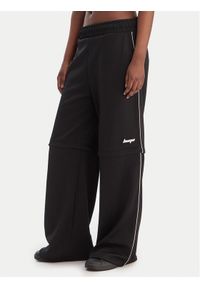 Hugo - HUGO Spodnie materiałowe Nateam 50554074 Czarny Regular Fit. Kolor: czarny. Materiał: syntetyk #1