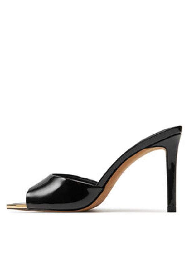 Aldo Klapki Anniebrilden 13740438 Czarny. Kolor: czarny. Materiał: skóra