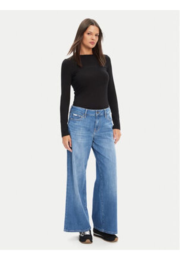 Guess Jeans Jeansy W5YA0O D0022 Niebieski Regular Fit. Kolor: niebieski