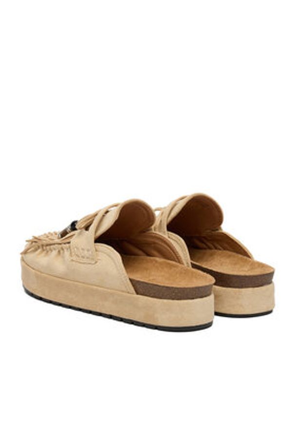 DeeZee Klapki CEO-HXX25C05-2 Beżowy. Kolor: beżowy. Materiał: materiał