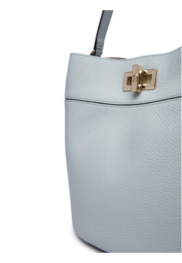 Furla Torebka Amelia M Bucket WB01953 HSF000 CN AR300 Szary. Kolor: szary. Materiał: skórzane