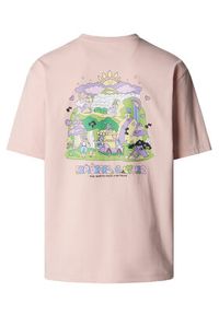 The North Face T-Shirt Unisex Mountain Cleanup NF0A8C4D Różowy Oversize. Kolor: różowy. Materiał: bawełna #7