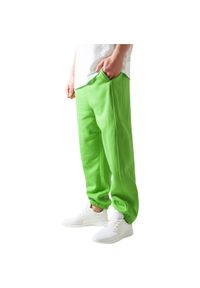 Urban Classics - Spodnie Urban Classic basic. Kolor: zielony. Długość: długie #1