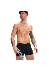 Spodenki kąpielówki męskie Speedo Hyper Boom. Kolor: czarny, niebieski, wielokolorowy. Materiał: poliester #2