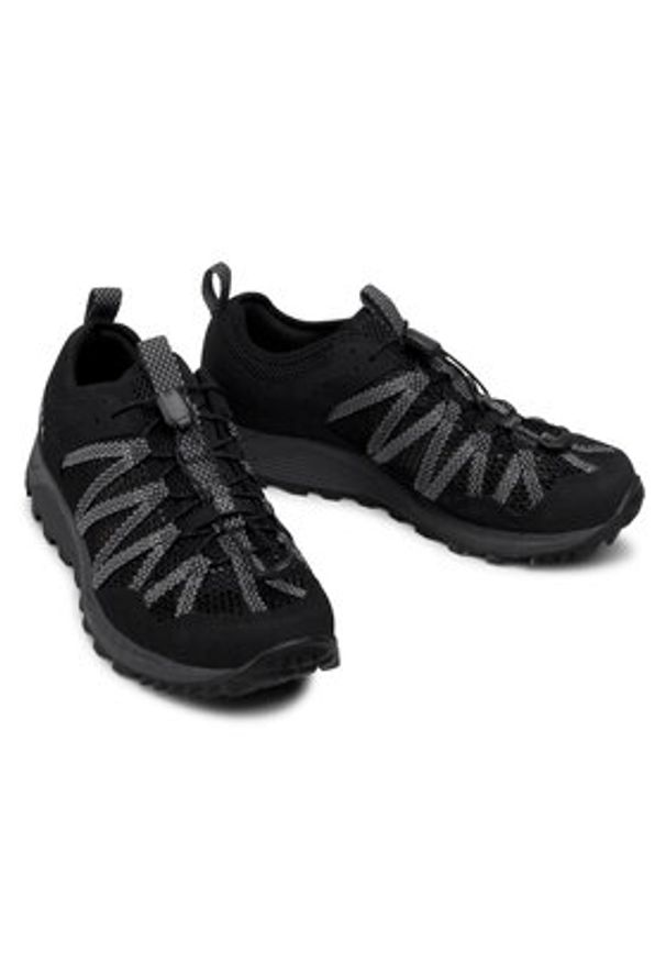 Merrell Sneakersy Wildwood Aerosport J036109 Czarny. Kolor: czarny. Materiał: materiał