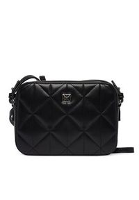 Calvin Klein Torebka Quilted Double Zip Camera Bag LV04F3328G Czarny. Kolor: czarny. Materiał: skórzane #6