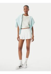 Adidas - adidas Spódnica plisowana Seasonal Essentials Colorpop JZ0193 Biały Loose Fit. Kolor: biały. Materiał: bawełna #5