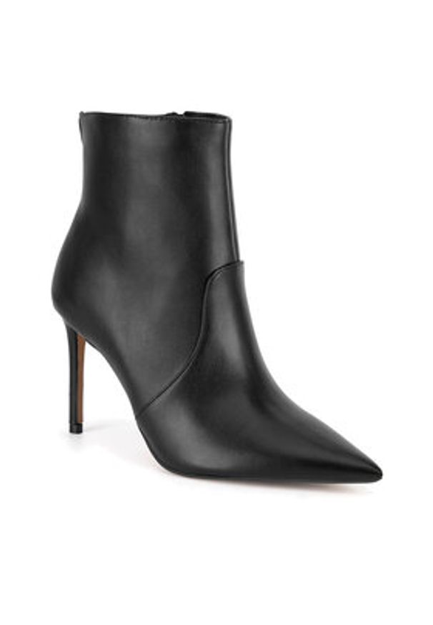 Nine West Botki BYCCC05 Czarny. Kolor: czarny. Materiał: materiał, syntetyk