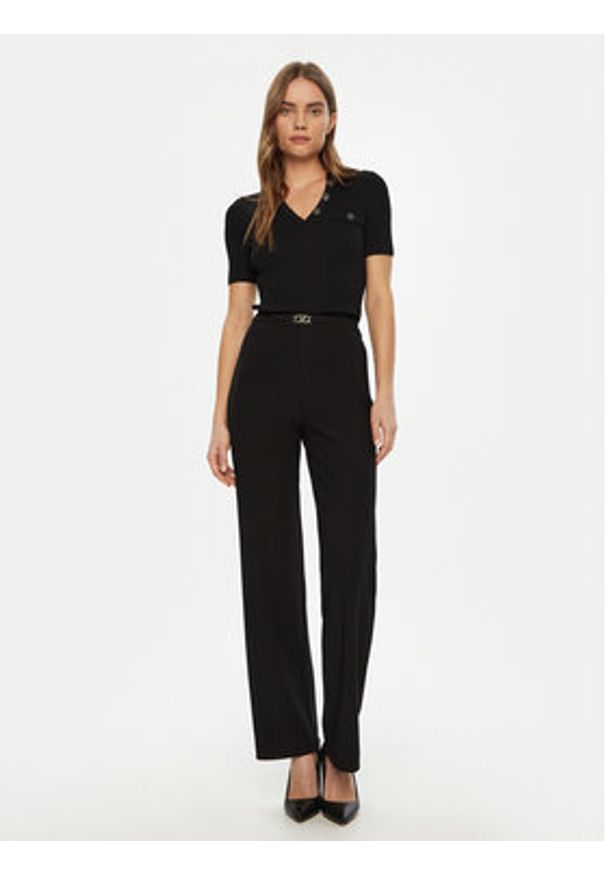 Marciano Guess Spodnie materiałowe 5RGB27 6302A Czarny Skinny Fit. Kolor: czarny. Materiał: syntetyk