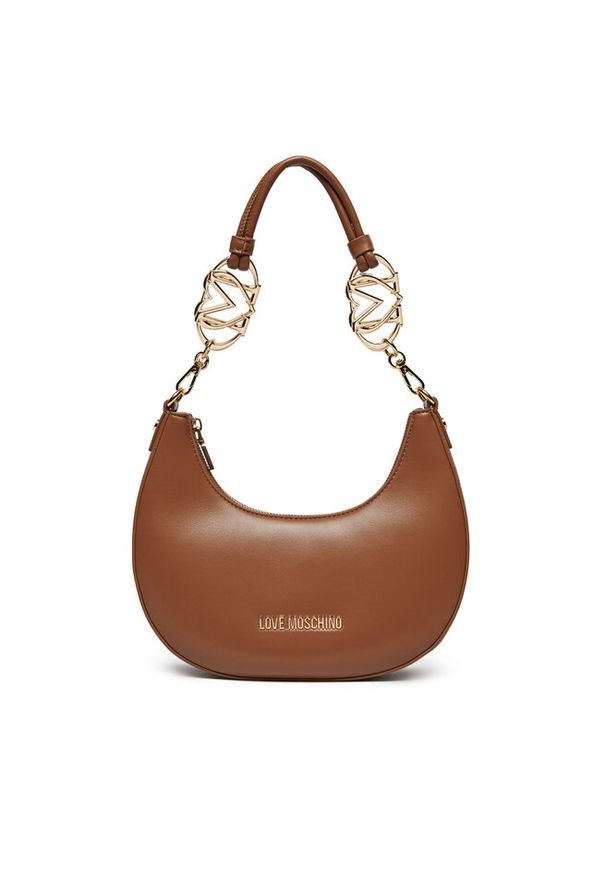 Love Moschino - Torebka LOVE MOSCHINO. Kolor: brązowy