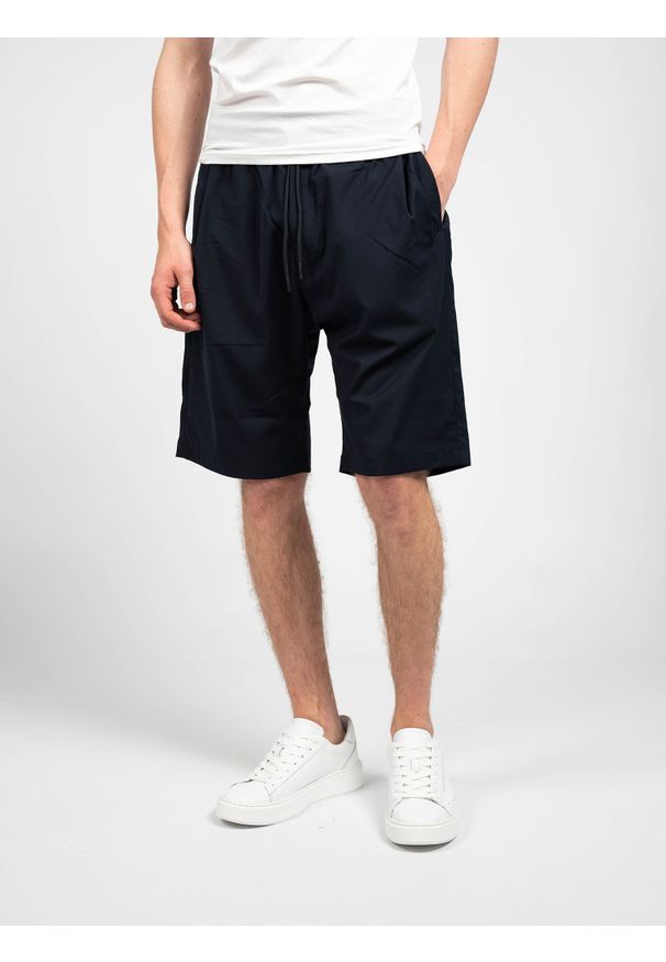 Antony Morato Szorty | MMSH00162 FA600140 | Mężczyzna | Granatowy. Okazja: na co dzień. Kolor: niebieski. Materiał: elastan, wiskoza, poliester. Styl: casual