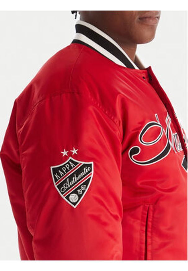 Kappa Kurtka bomber Olao 38223CW Czerwony Regular Fit. Kolor: czerwony. Materiał: syntetyk