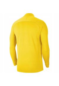 Nike - Męska Koszulka Academy 21 DriFIT Quarter Zip Drill Top. Kolor: brązowy, wielokolorowy, żółty