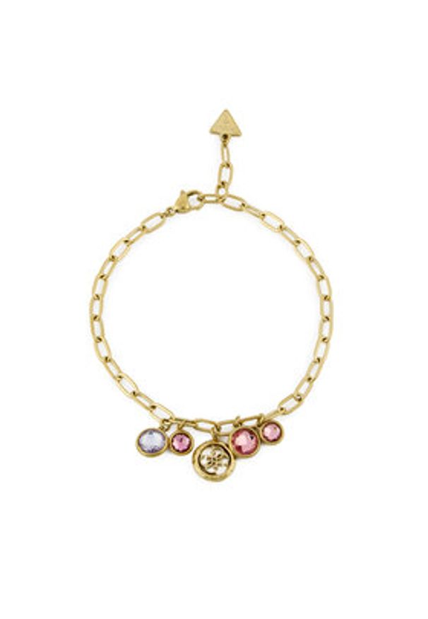Guess Bransoletka JUBB05 096JW Złoty. Materiał: metalowe. Kolor: złoty