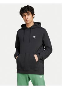 Adidas - adidas Bluza Trefoil Essentials IW5789 Czarny Regular Fit. Kolor: czarny. Materiał: bawełna