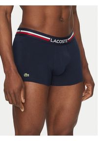 Lacoste Komplet 3 par bokserek 5H2390 Niebieski. Kolor: niebieski. Materiał: bawełna #9