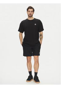 Adidas - adidas T-Shirt Trefoil Essentials JD0349 Czarny Oversize. Kolor: czarny. Materiał: bawełna #4