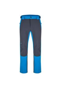 ZULUPACK - Męskie Spodnie Softshell Laep Lupic - Niezrównany Komfort i Ochrona. Kolor: szary. Materiał: softshell. Sport: turystyka piesza