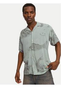 Jack & Jones - Jack&Jones Koszula Jeff 12268465 Zielony Relaxed Fit. Kolor: zielony. Materiał: wiskoza