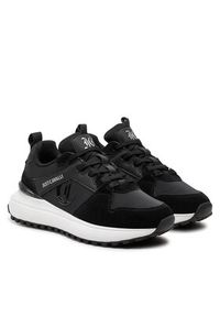 Just Cavalli Sneakersy 76RA3SD9 Czarny. Kolor: czarny. Materiał: materiał #4