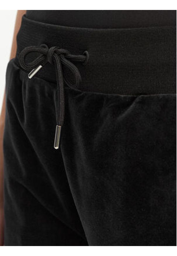 Guess Spodnie dresowe V3BB26 K0232 Czarny Regular Fit. Kolor: czarny. Materiał: syntetyk